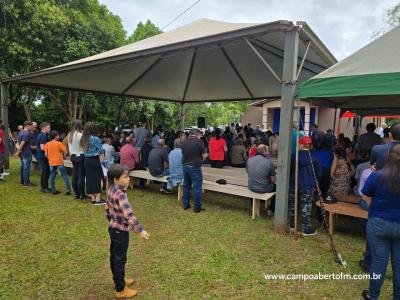 Rio Bonito do Iguaçu - Festa N.S. Aparecida atraí Fiéis em Barra Mansa do Iguaçu